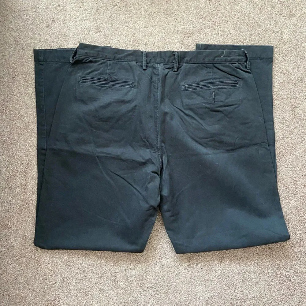 J. Crew Gray Straight-Fit Pant in Broken-in Chino